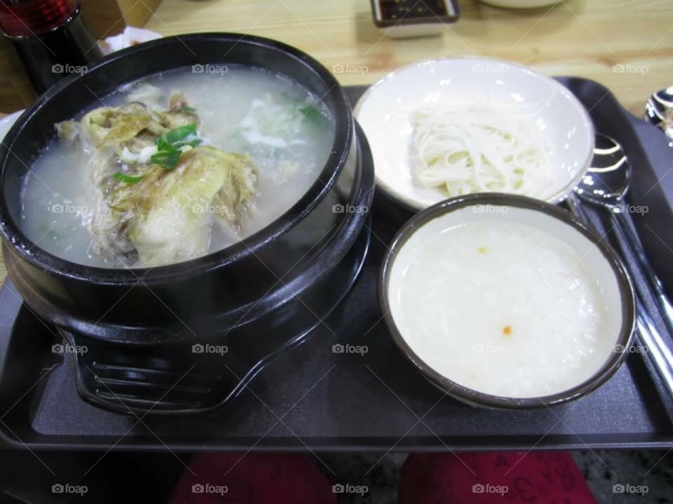 Korean Ginseng Chicken Set
