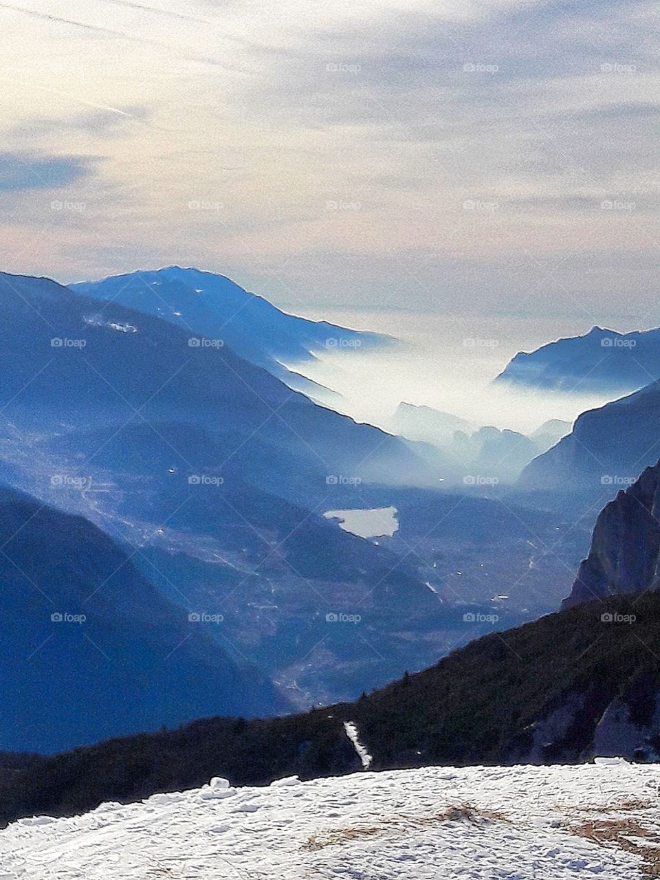 Garda's Lake from Paganella mountain