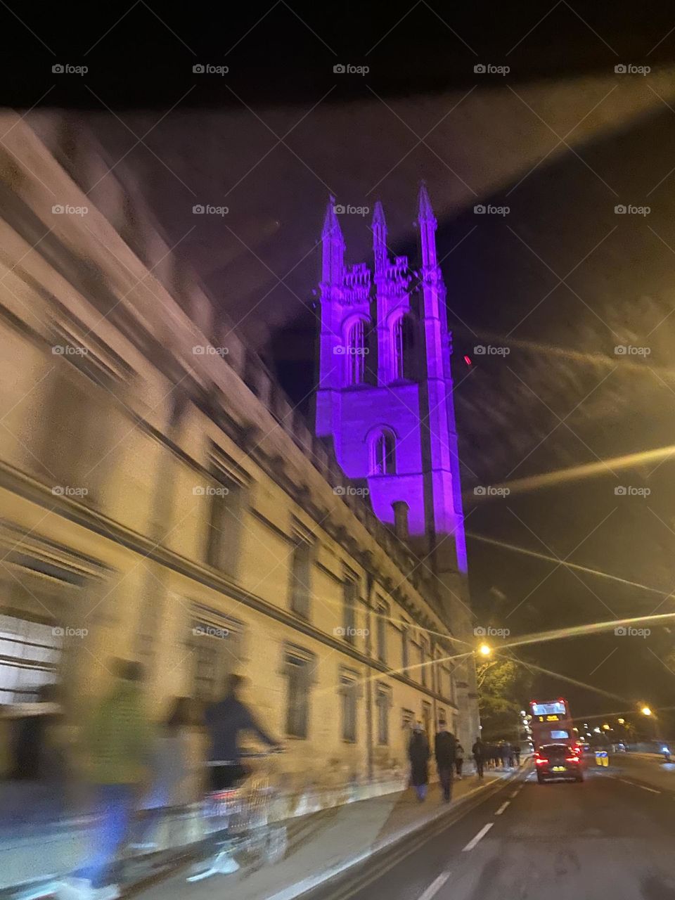 Magdalen in purple 