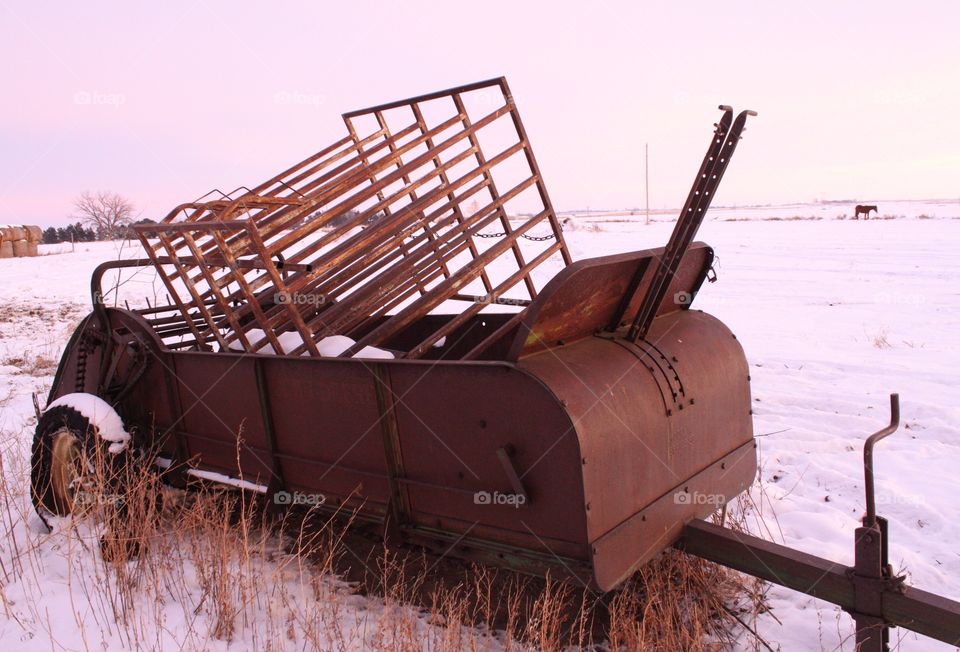 Old Nebraska Wagon 