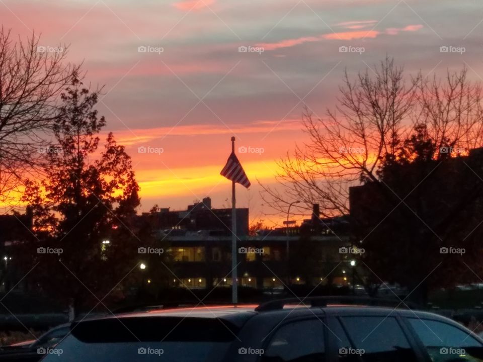 veterans sunset