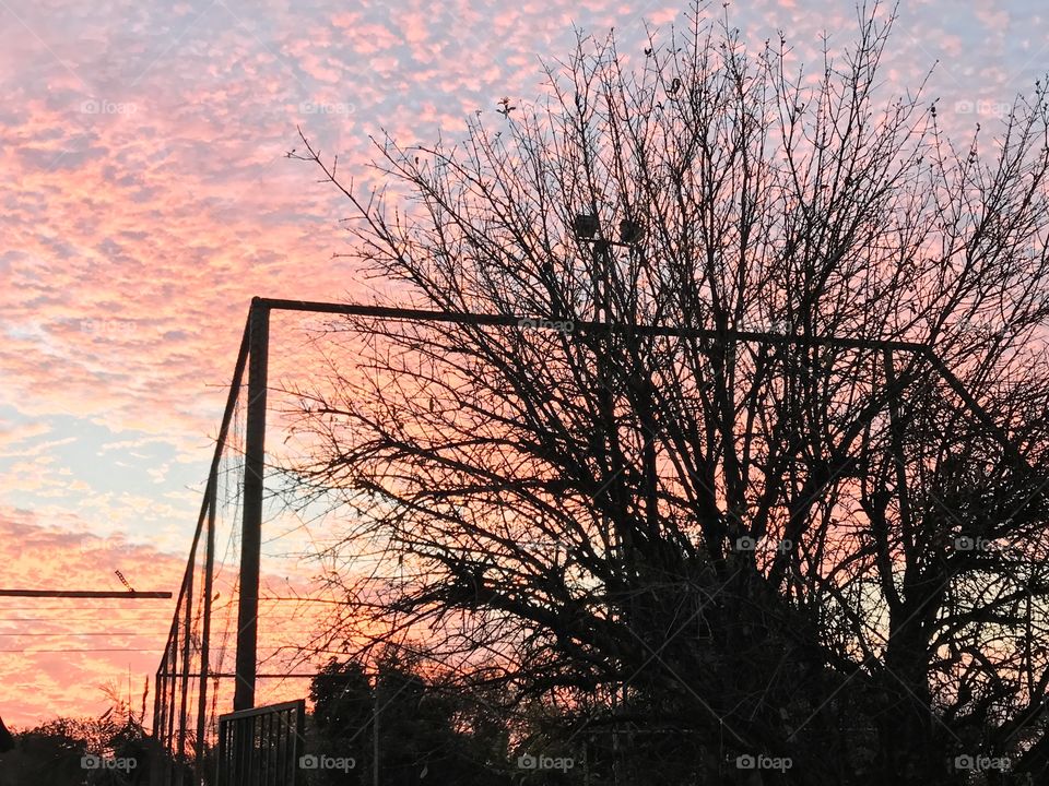 Amazing Cloud Sunset August Zimbabwe 