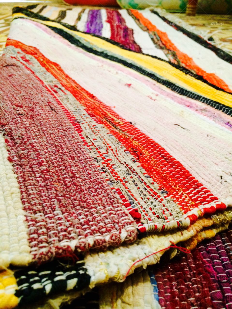 Old blanket with colors beautiful #clash of #colour