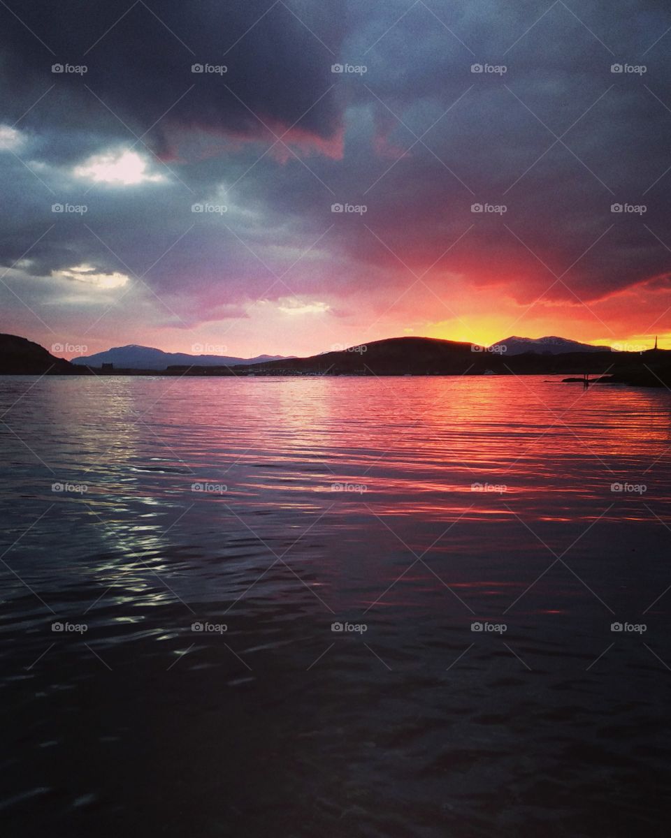 Oban sunset