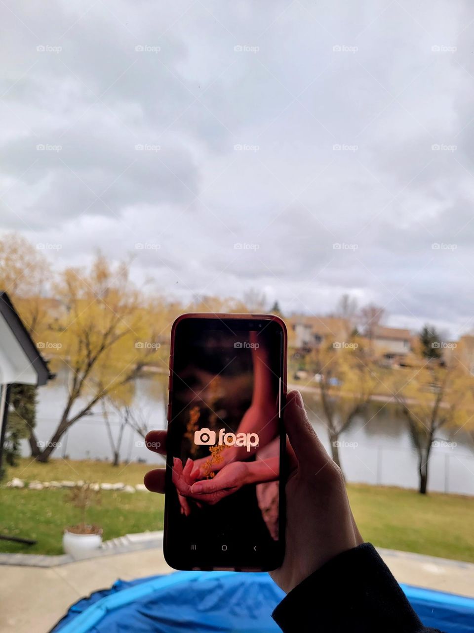 Samsung phone opening Foap