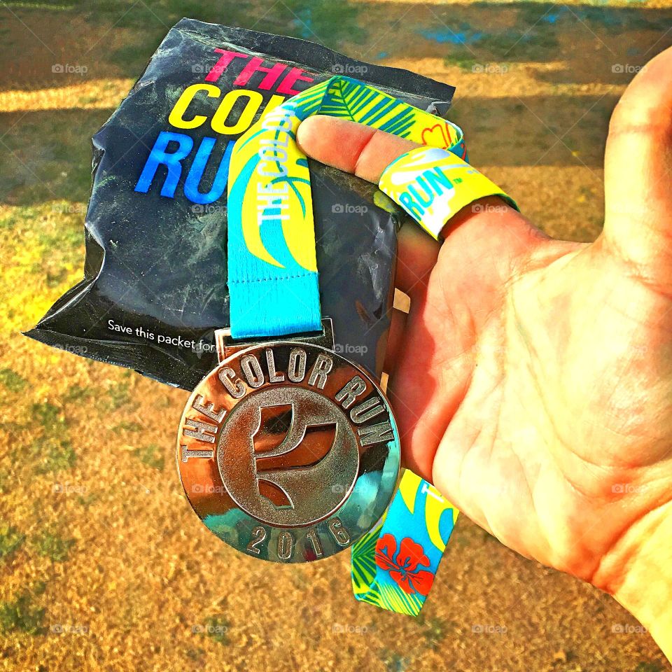 The Color Run Medal
