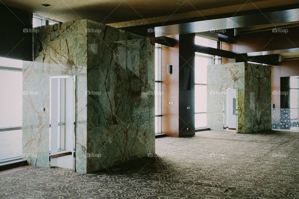 Abandoned hotel top club