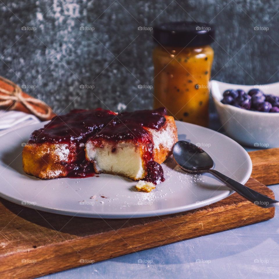 fried semolina pudding