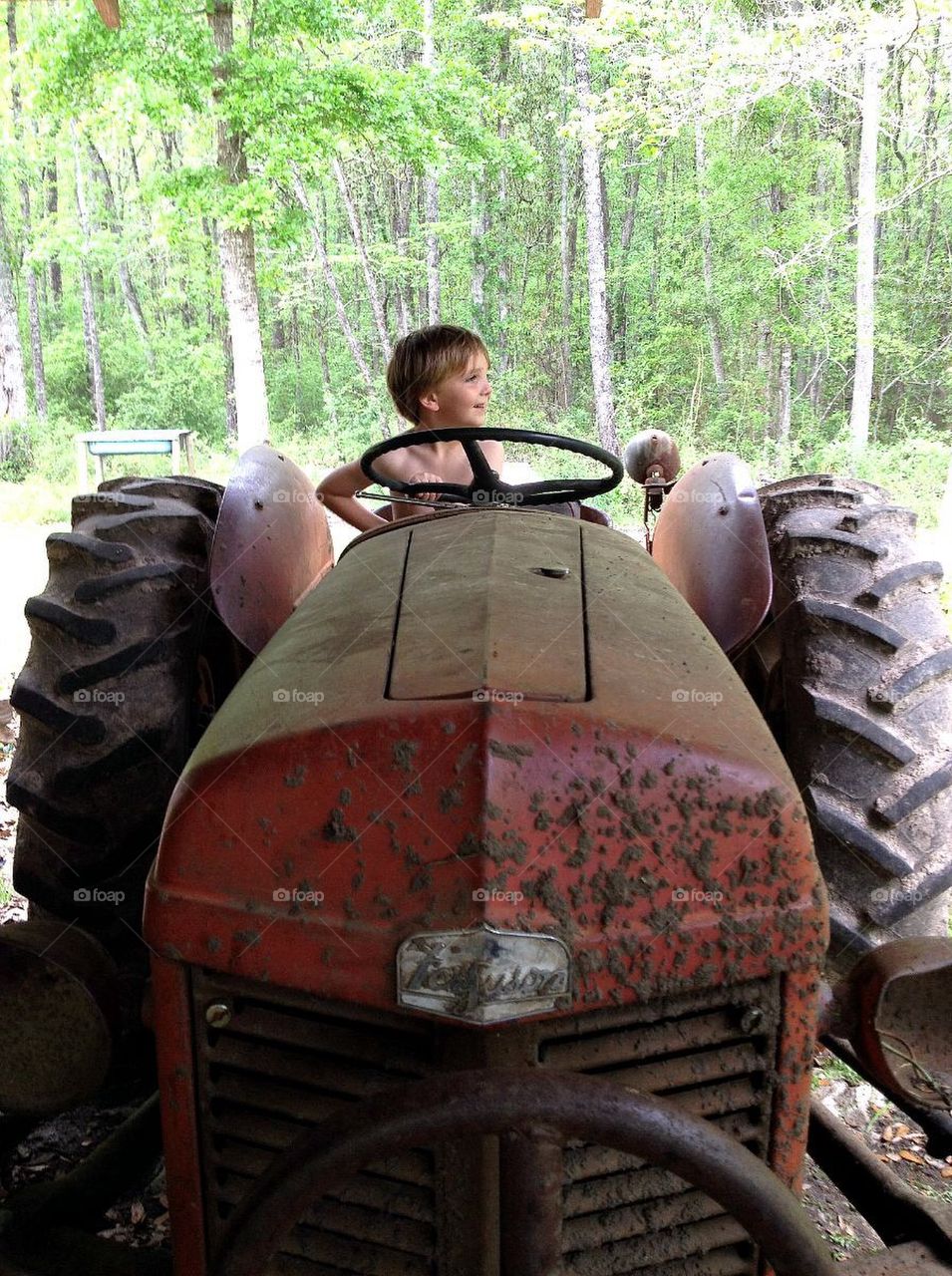 Tractor driver