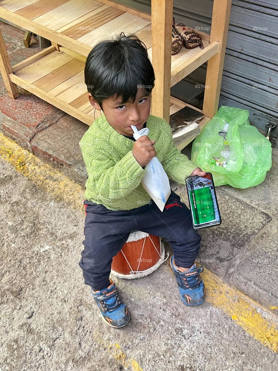 Peruvian kid