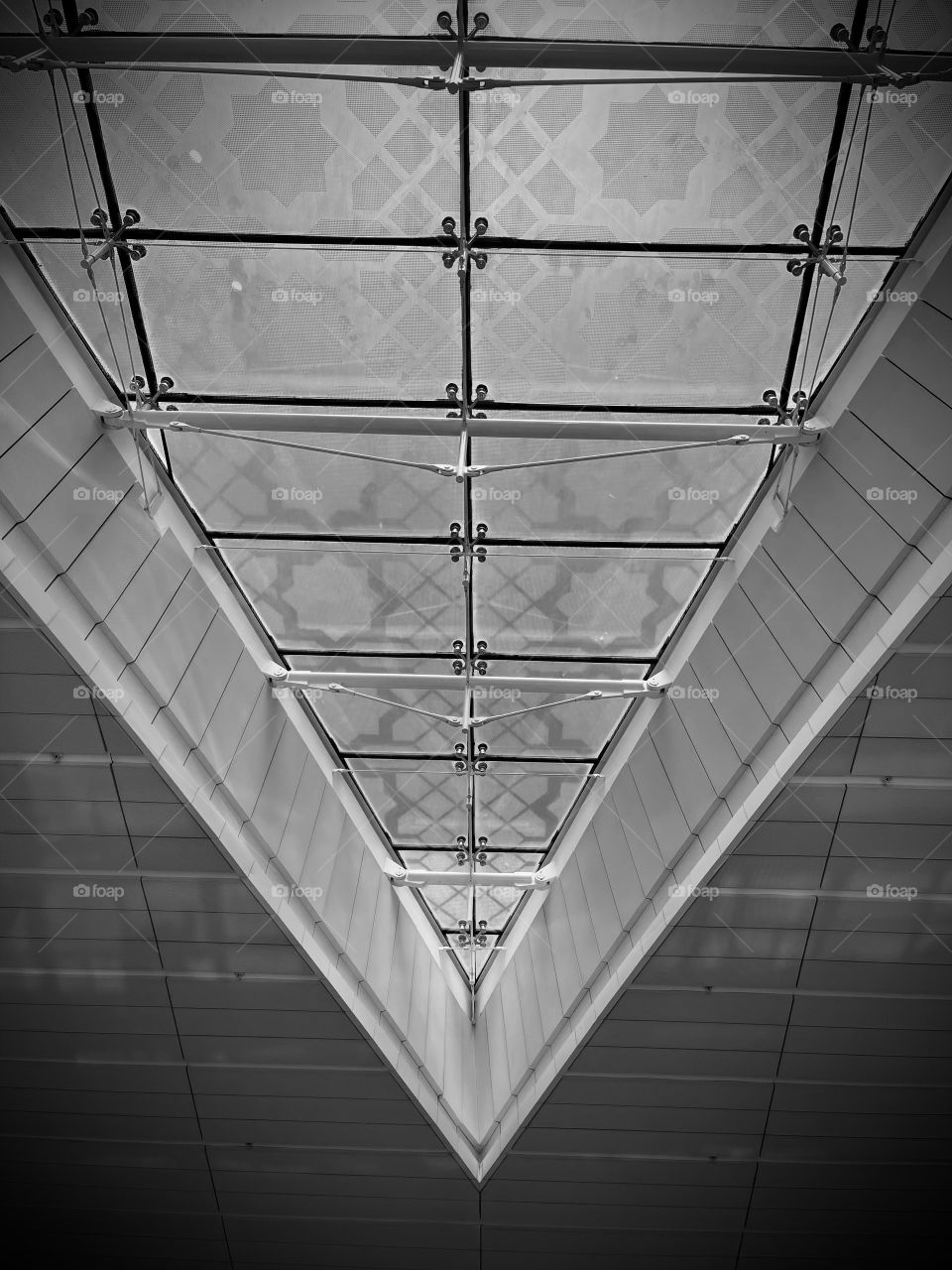 Glass roof - Dubai airport