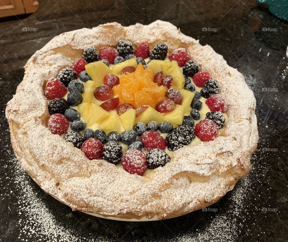 Italian cream puff pastry 