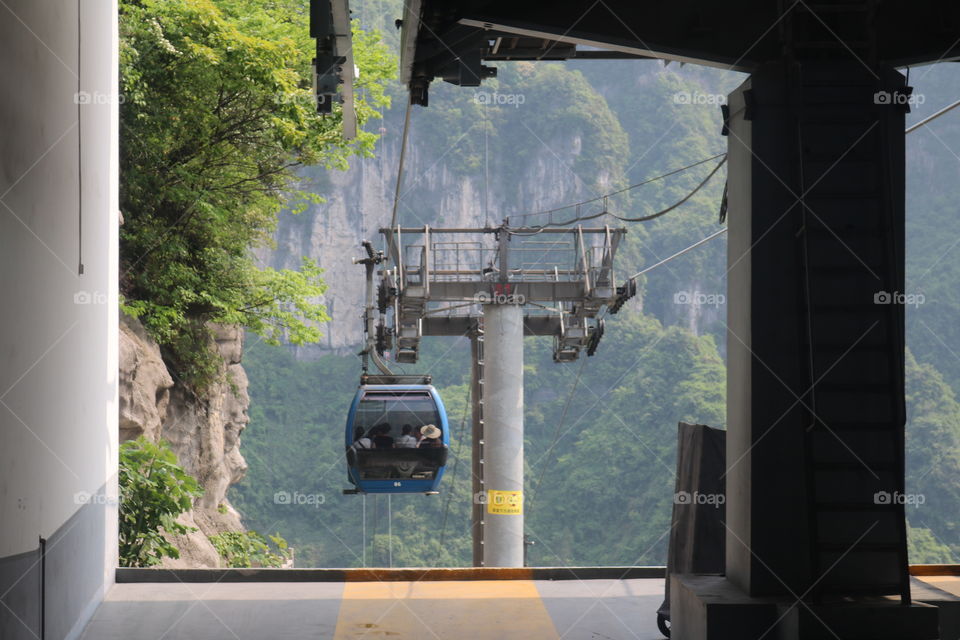 Tianmen Mountain of Zhangjiajie Hunan China