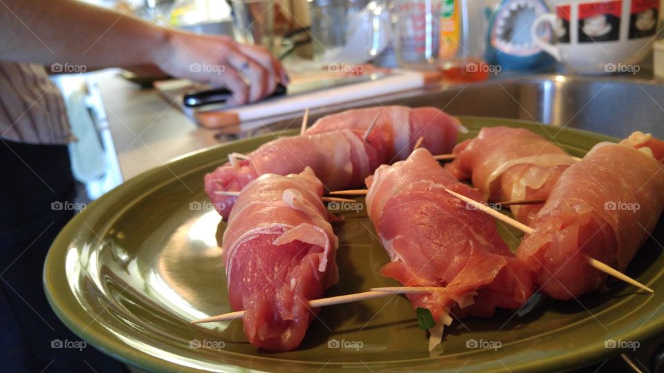 pork and prosciutto