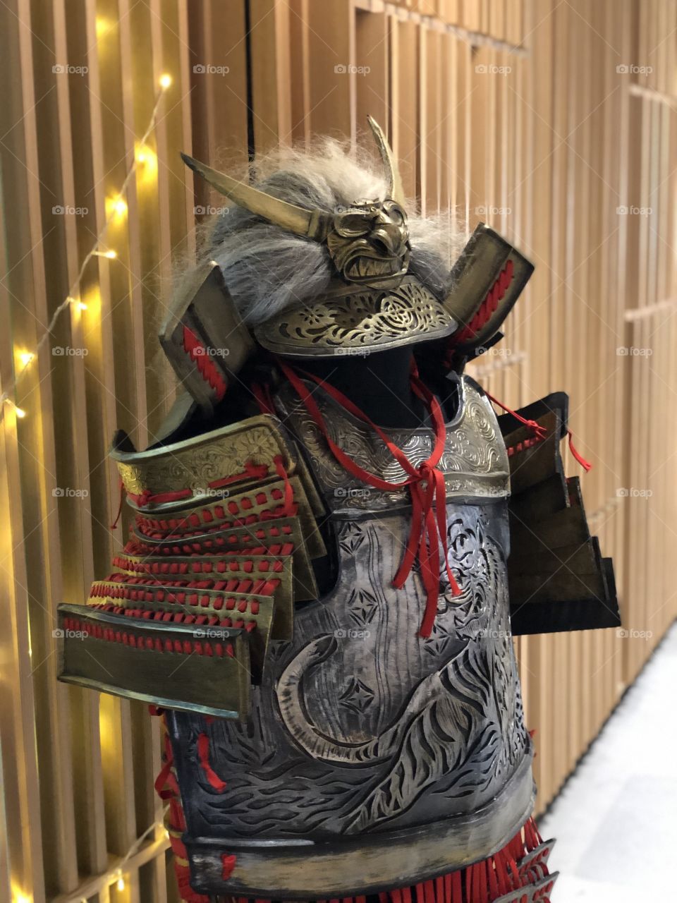 Japanese samurai costume 