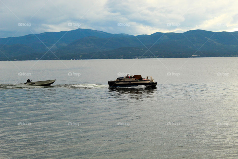 Boats on the Flathead