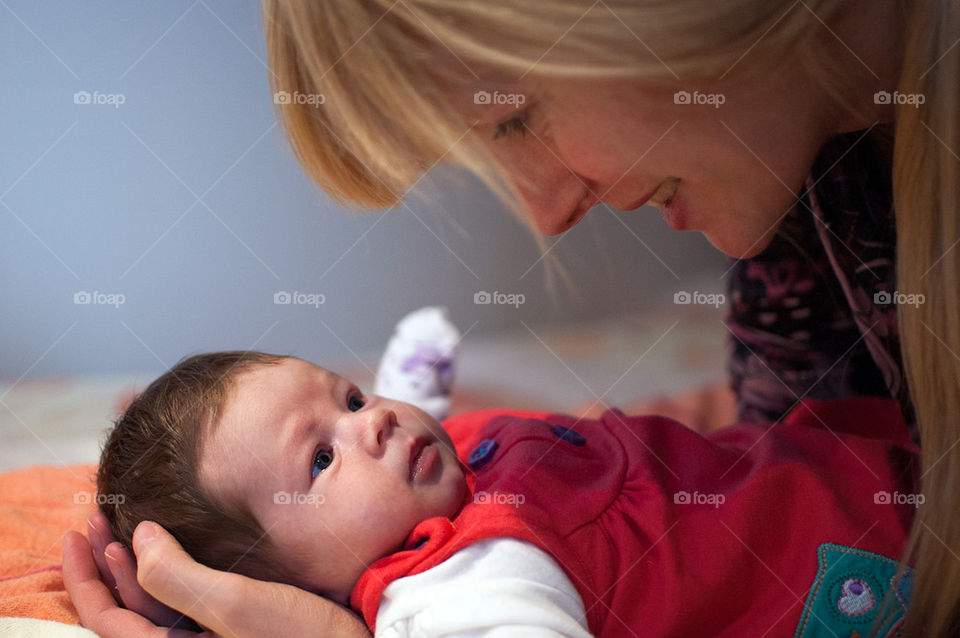 emily with mom