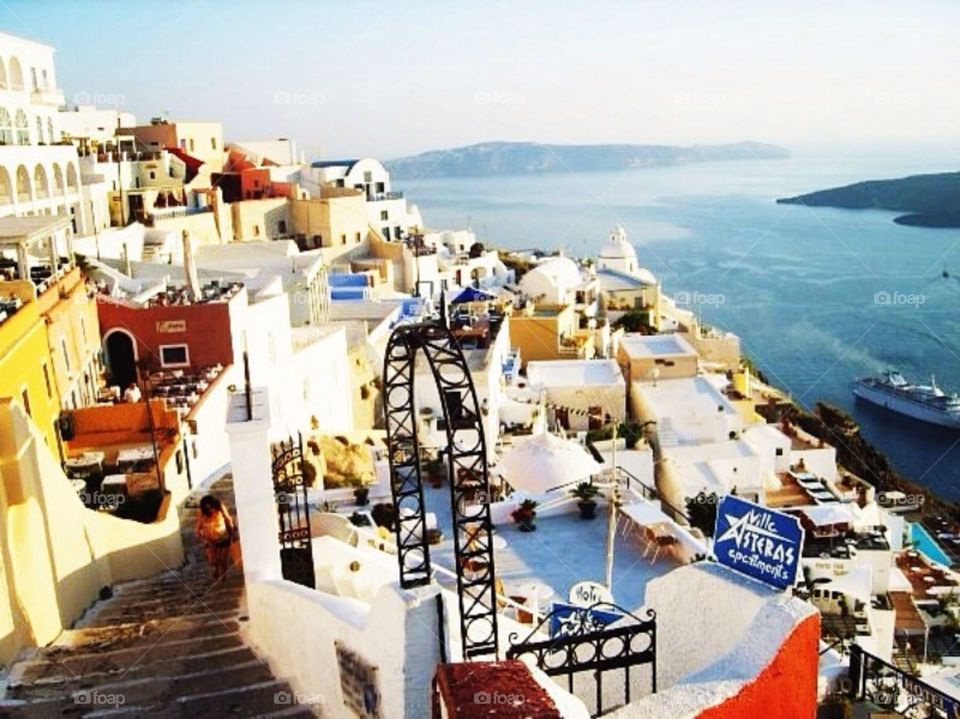 Colors of Santorini