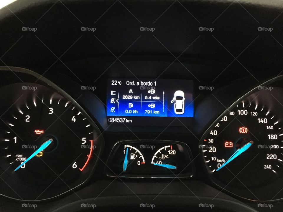 Dashboard, Speedometer, Car, Control, Odometer