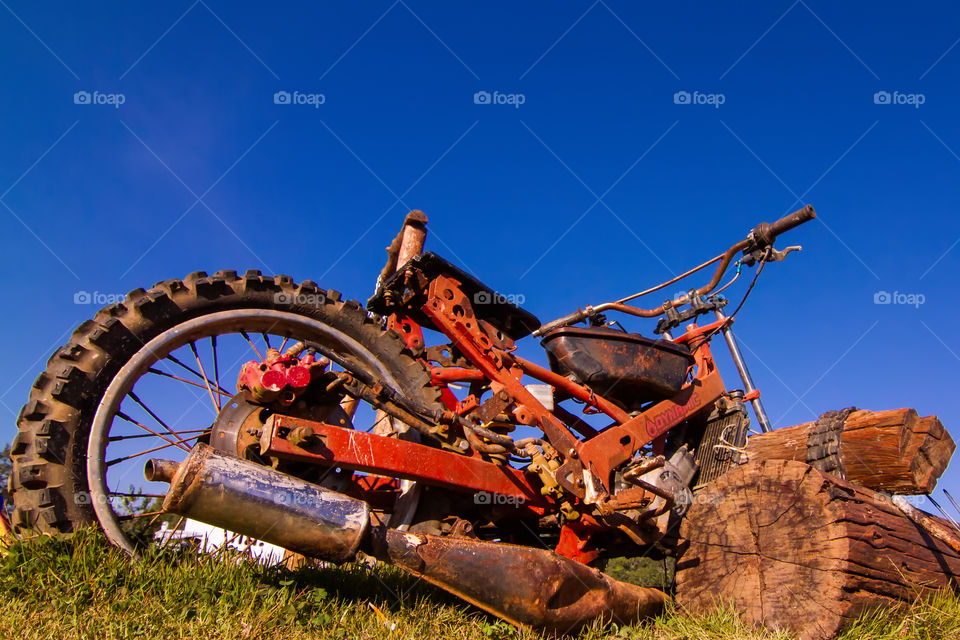 old motorcycle