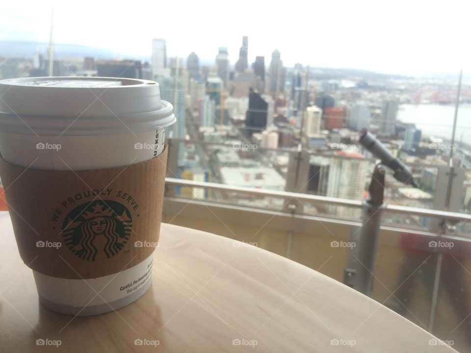 Seattle Original Coffee in the Seattle Space Needle