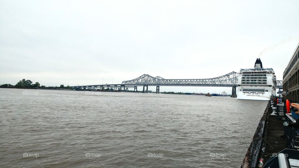 GNO Bridge New Orleans Louisiana