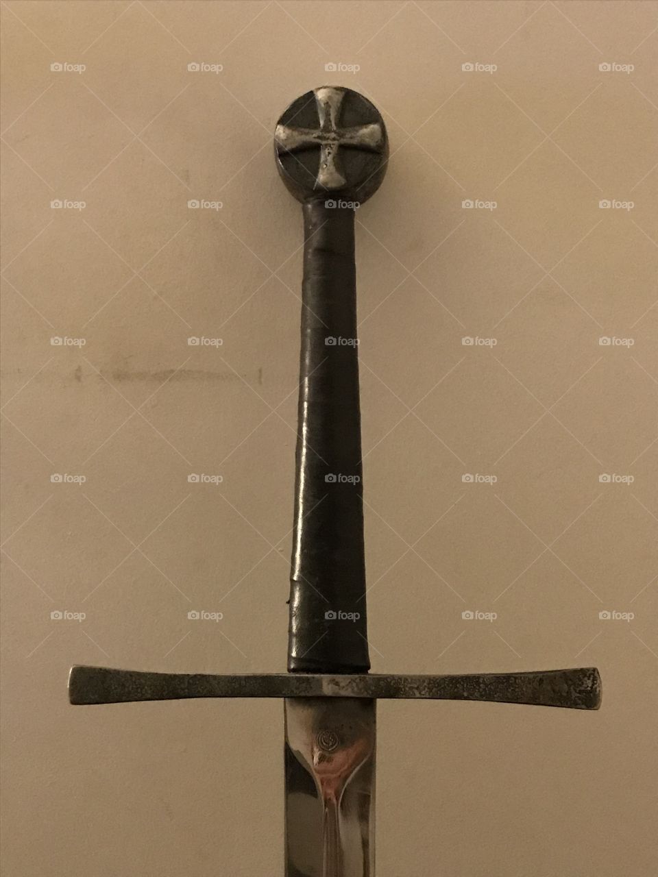 A Crusader longsword. This awesome battle-ready blade is definitely suitable for fun, adventurous, productive martial activities such as martial arts training and martial workout.