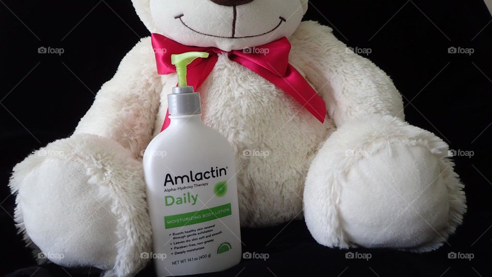 Put a smile on your face and be soft like a teddy bear with Amlactin Daily