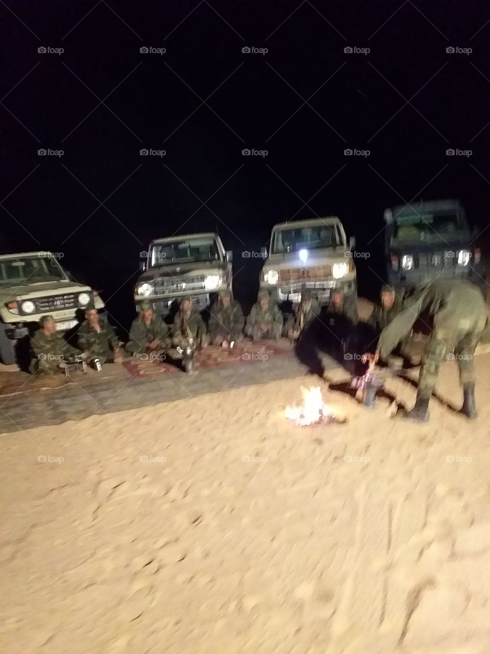 a caravan to the western sahara