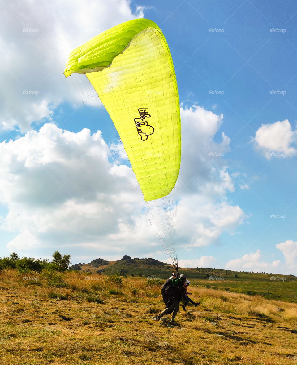 Preparation for flying with the Little cloud