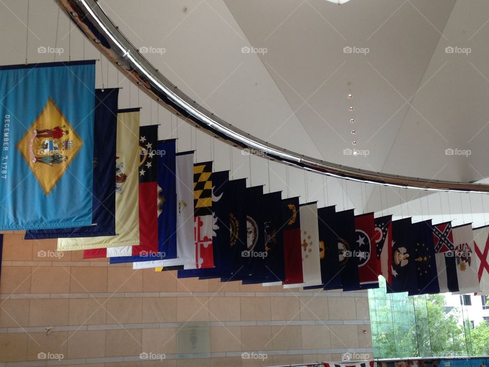 Colonial flags