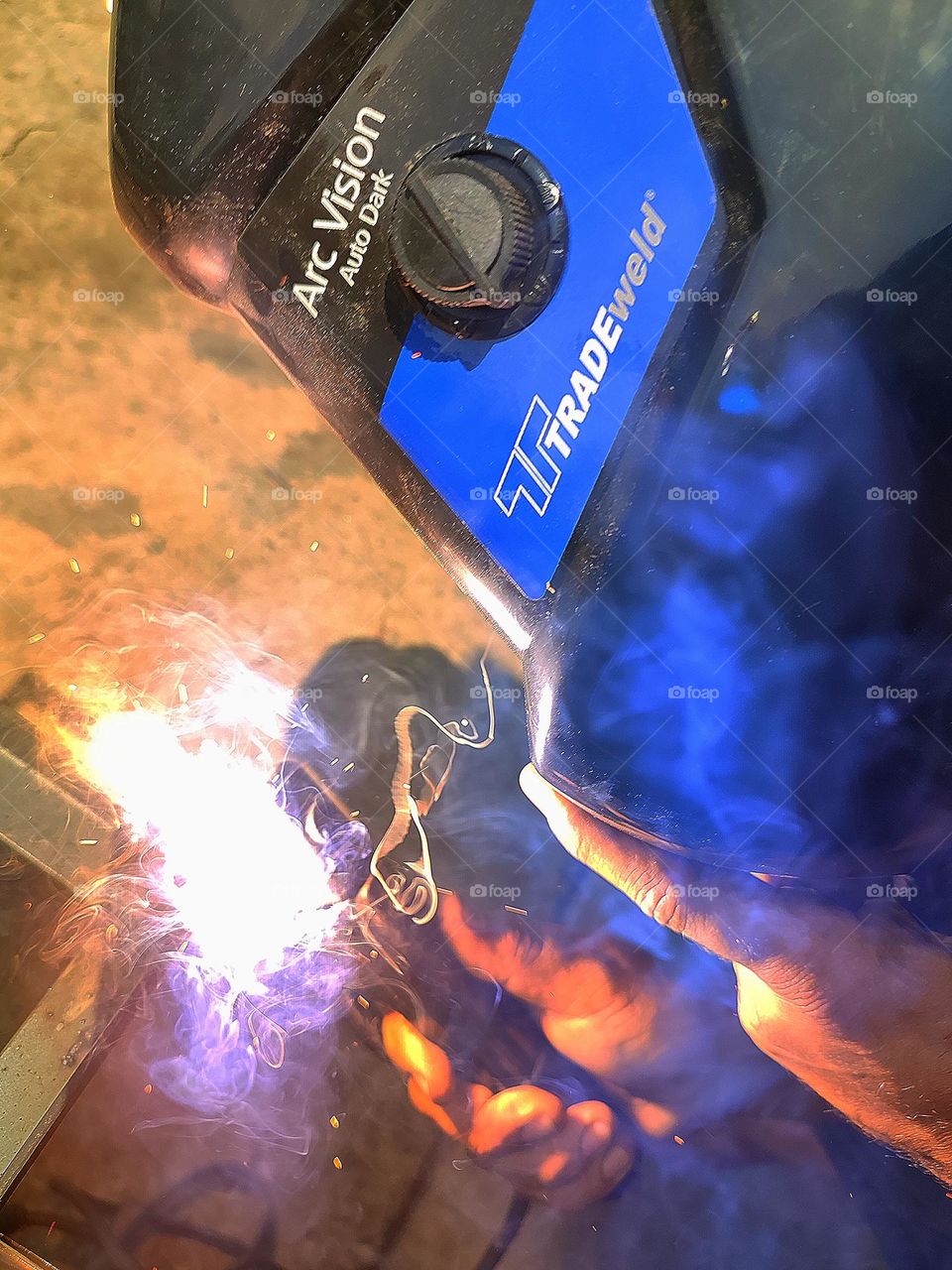 Welding steel