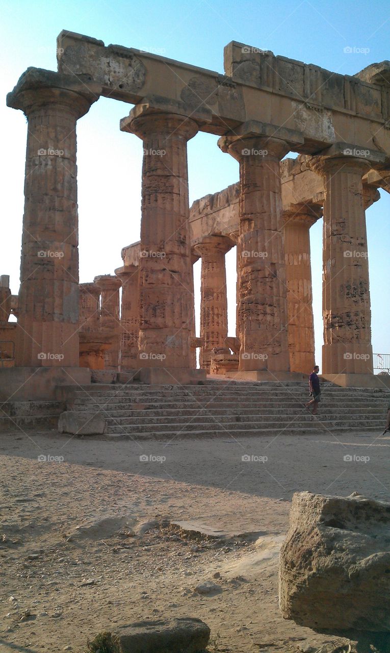 Temple at Selinunte 