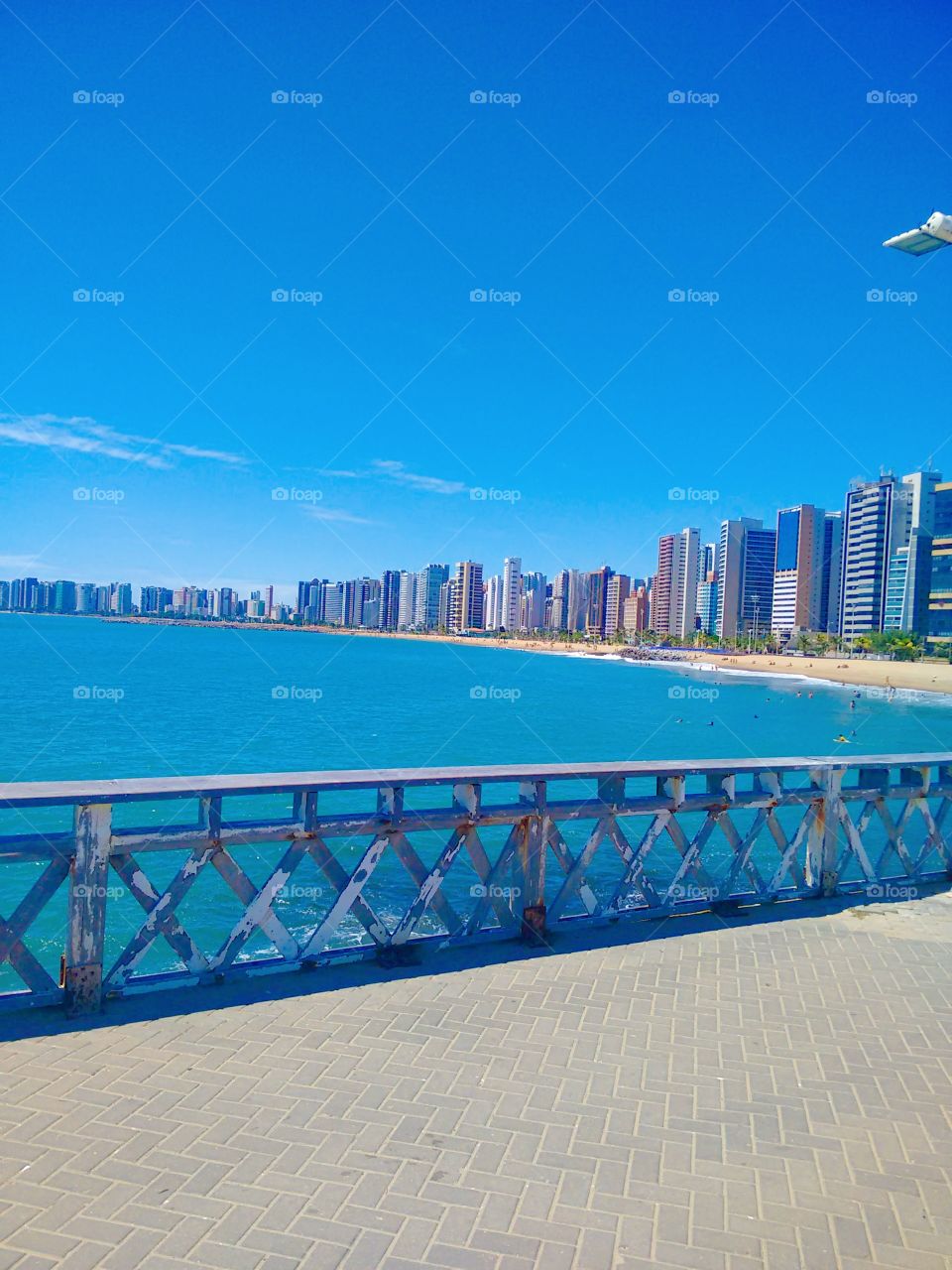 Beautiful view of the city of Fortaleza Ceará Brazil