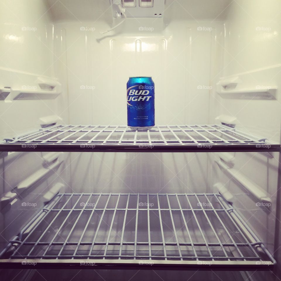 Beer in refrigerator . Beer in refrigerator 