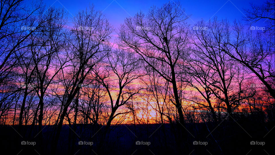 winter sunset edited