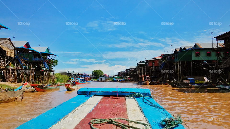 View from the boat