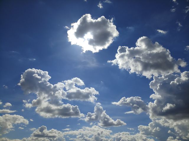 BBB. One fine day~~midday show in the Blue sky nature... hidden sunpower .with cloud's ~.  finally i got a good shot. amazing view.!?***.,