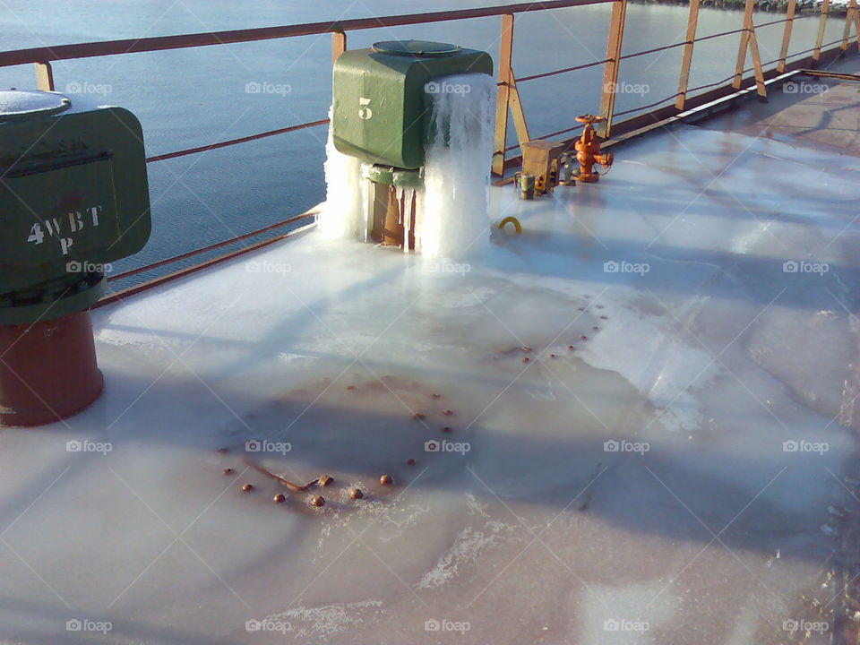 # my ship# ballast tank# frozen# cold# ice# narvik# Norway#