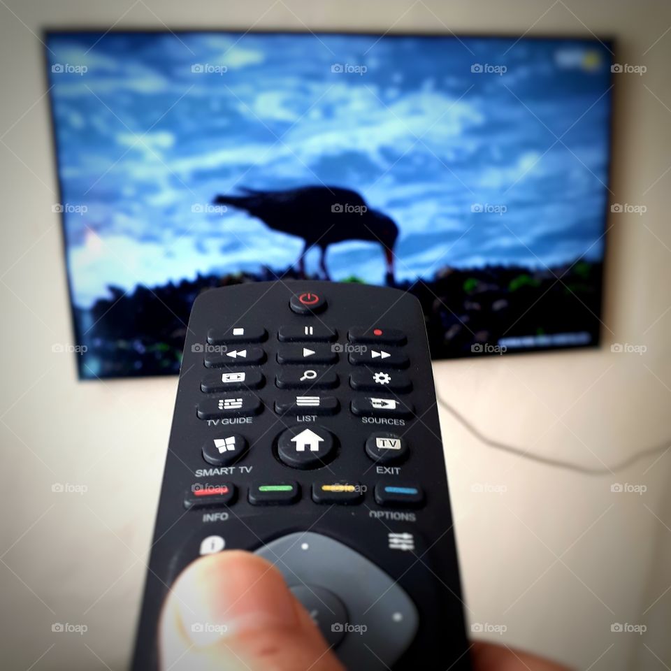 4k TV and TV control