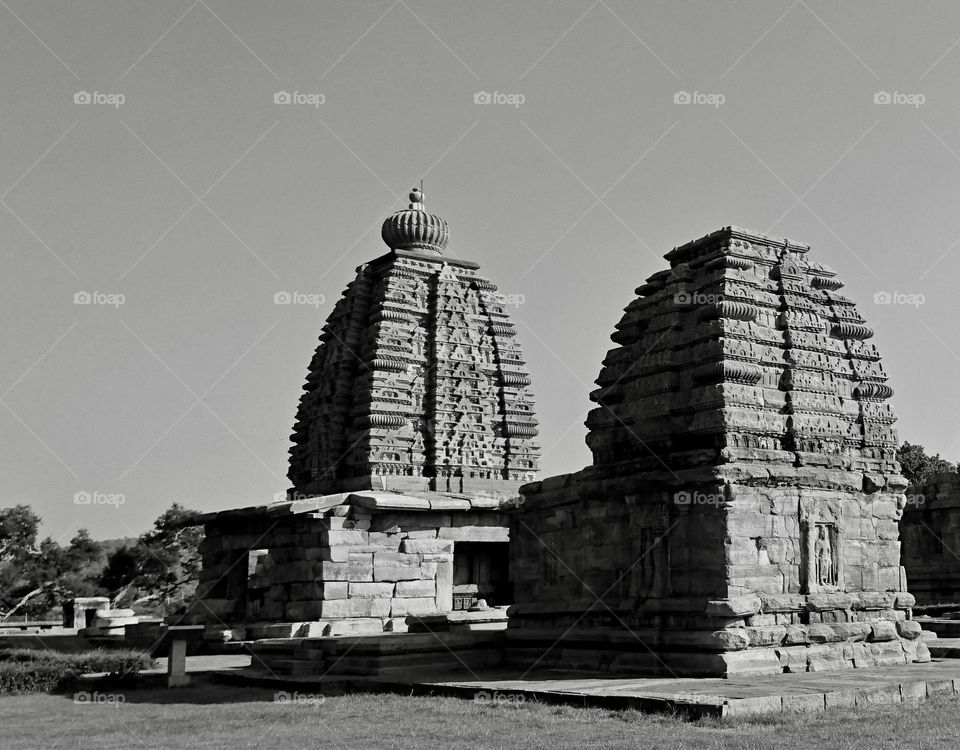 Architecture - India ancient construction - shapes 