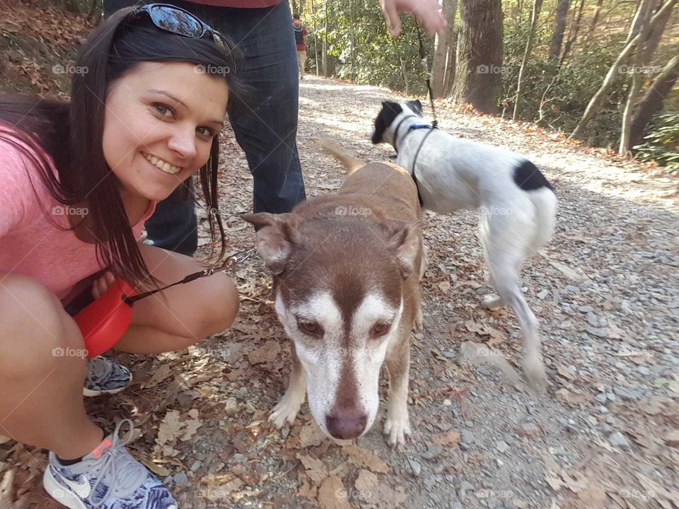 hiking with our furbabies