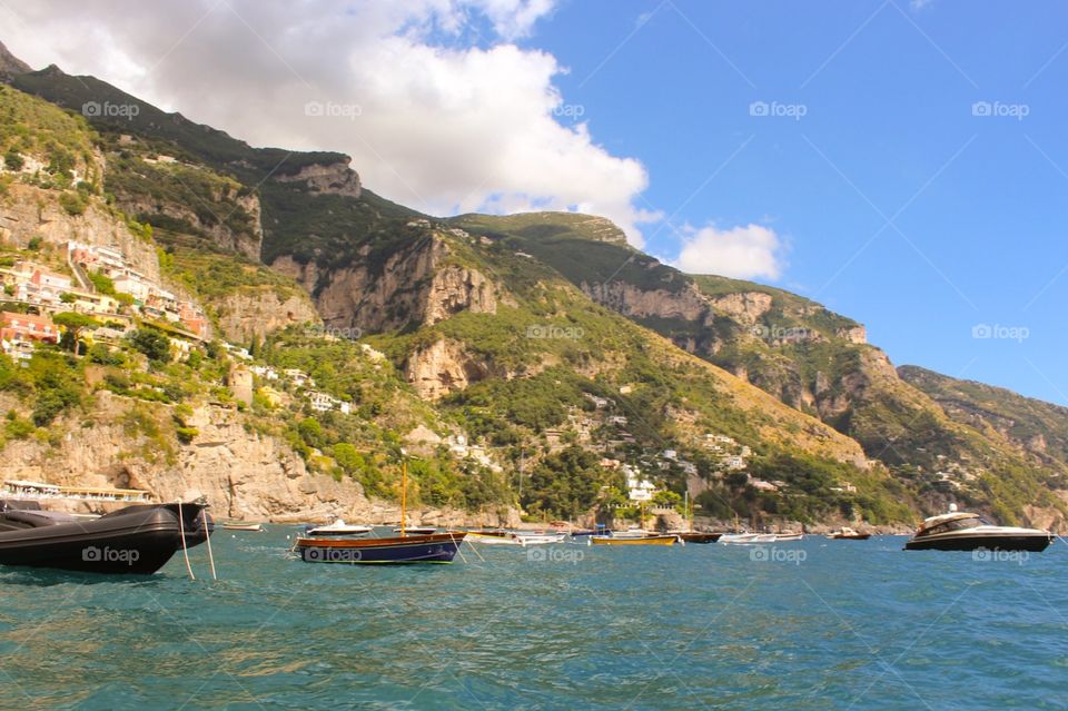 The breathtaking Amalfi Coast!