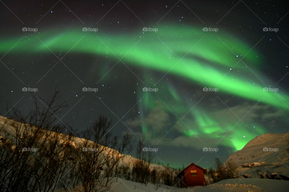 Magnificent Aurora Borealis display