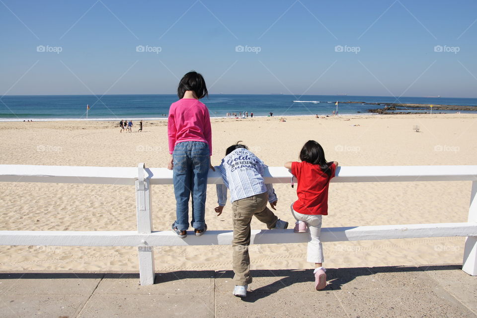 Hanging out at the beach