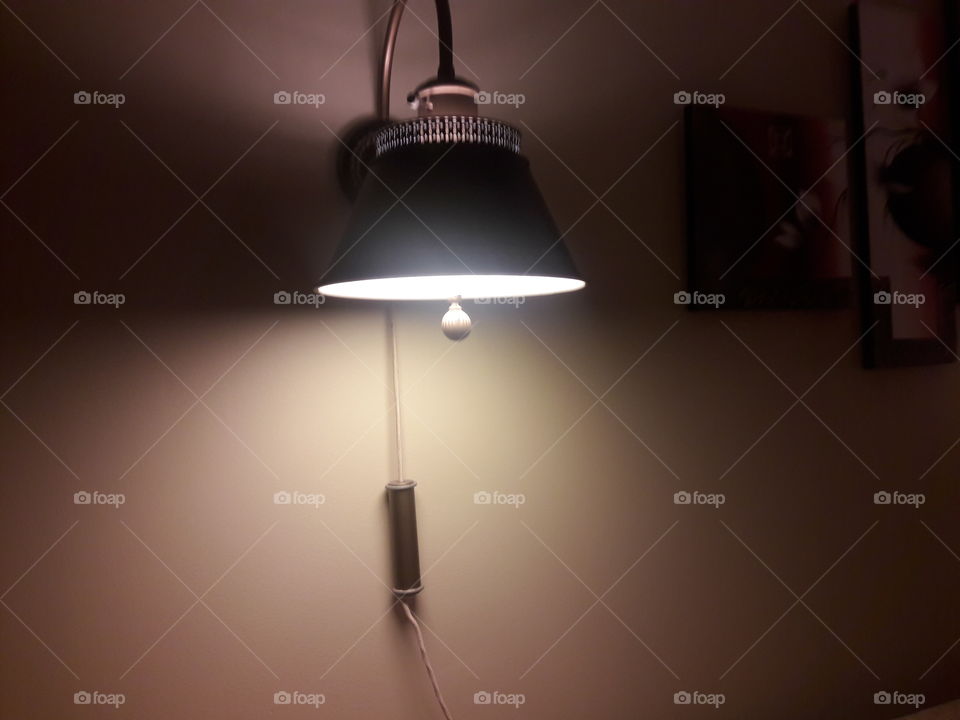 Lamp, Bulb, Light, Spotlight, Room