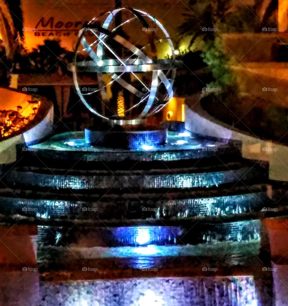 A New School Fountain Las Vegas