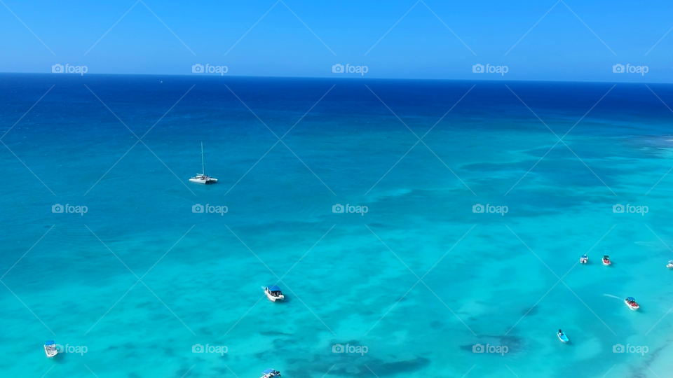 Caribbean Blue Sea
