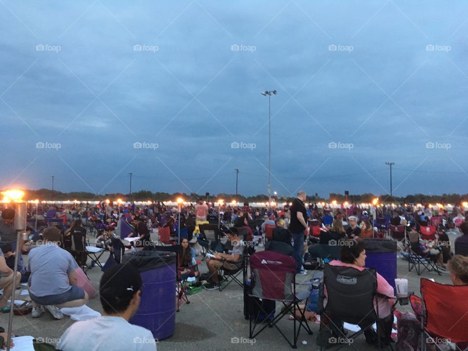 Light Up The Night Festival in Houston, Texas 2016