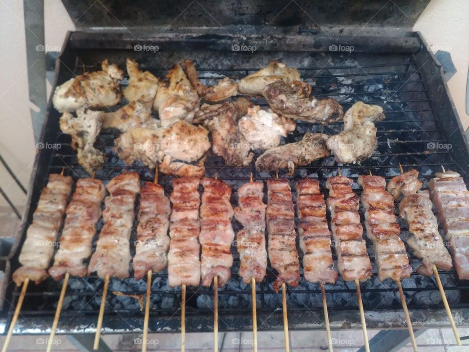 barbecue, greek souvlaki & chicken